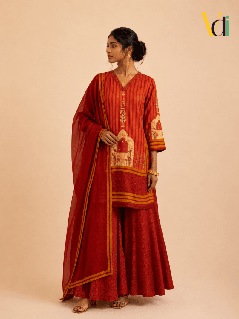 Surya Jharokha Sharara Set