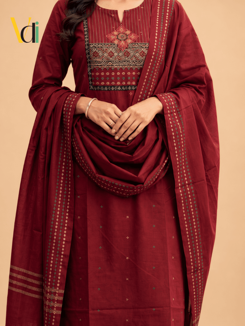 Maroon Heritage Set — alternate view