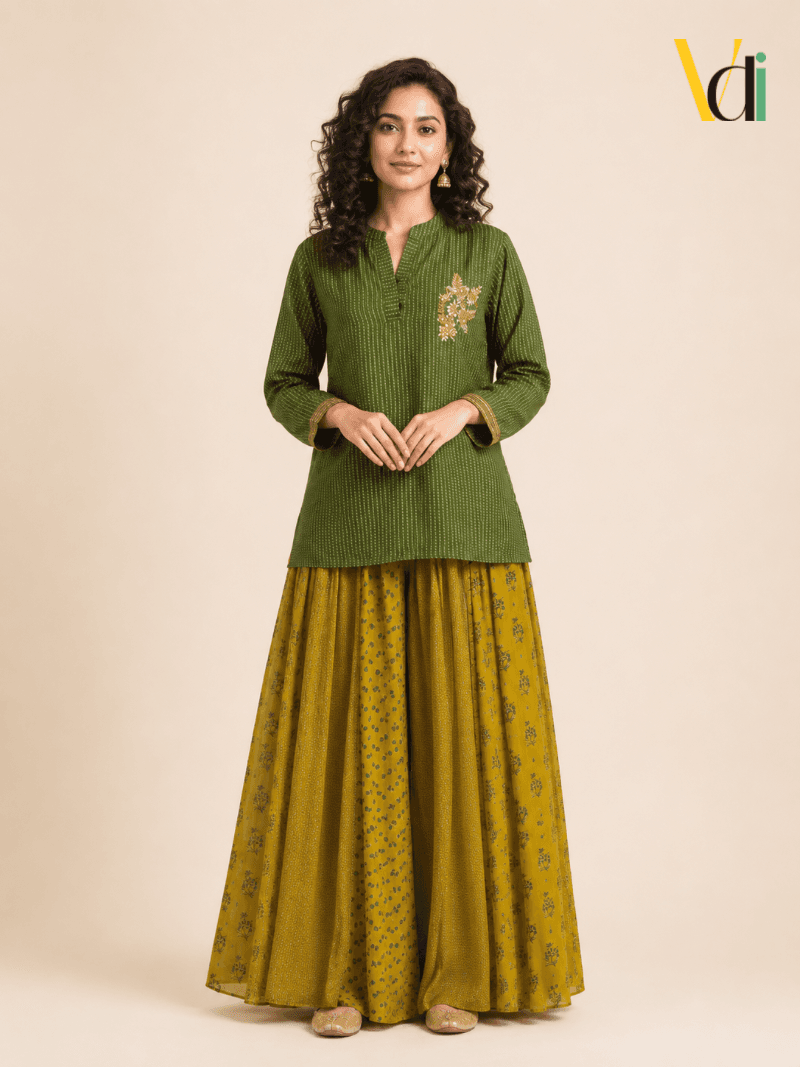 Pachai Varnam Co-Ord Set