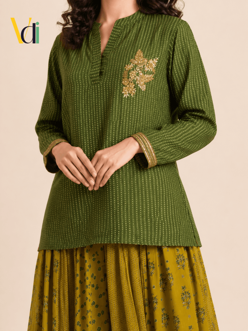 Pachai Varnam Co-Ord Set — alternate view