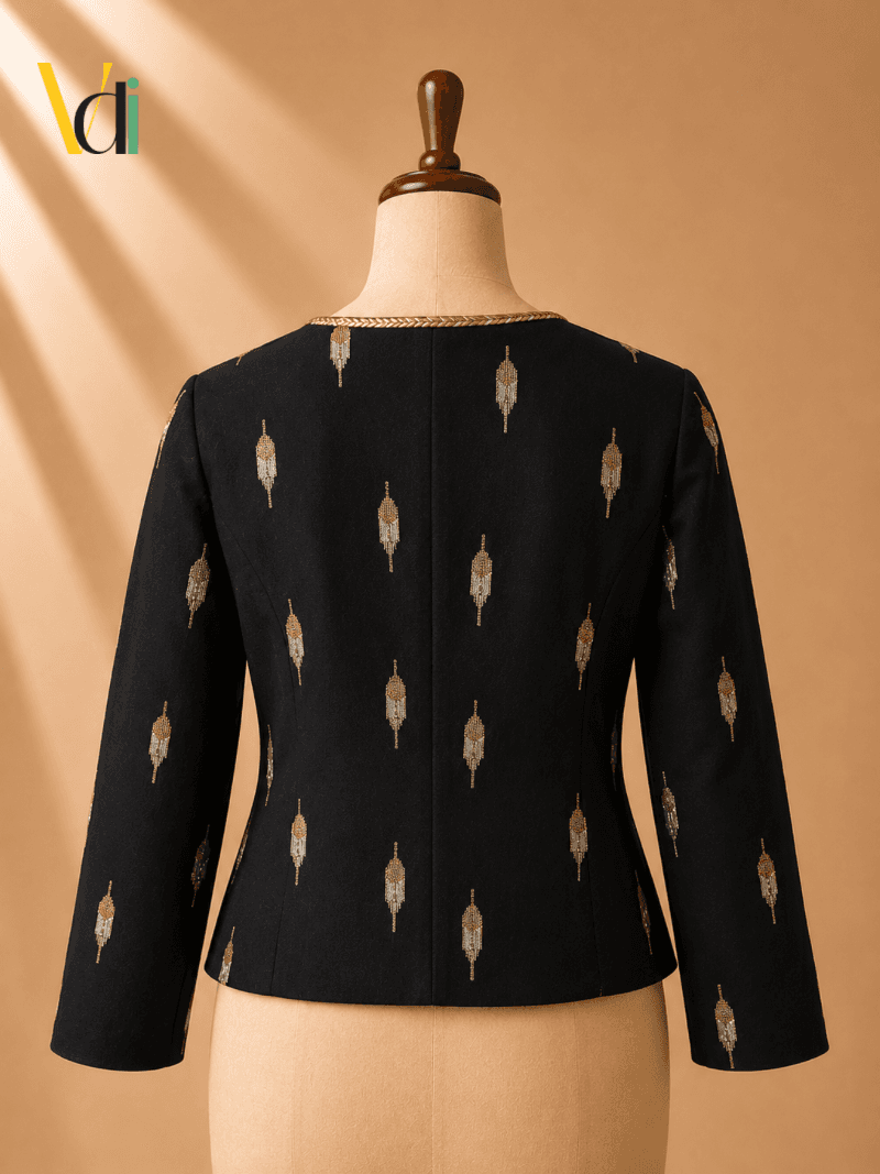Karuppu Royale Lehenga Blouse — alternate view